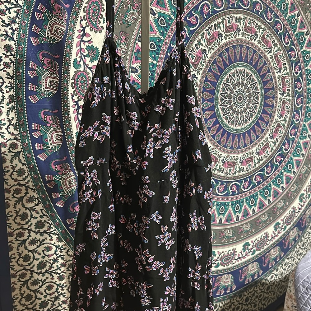 Torrid Floral Skater Midi Dress